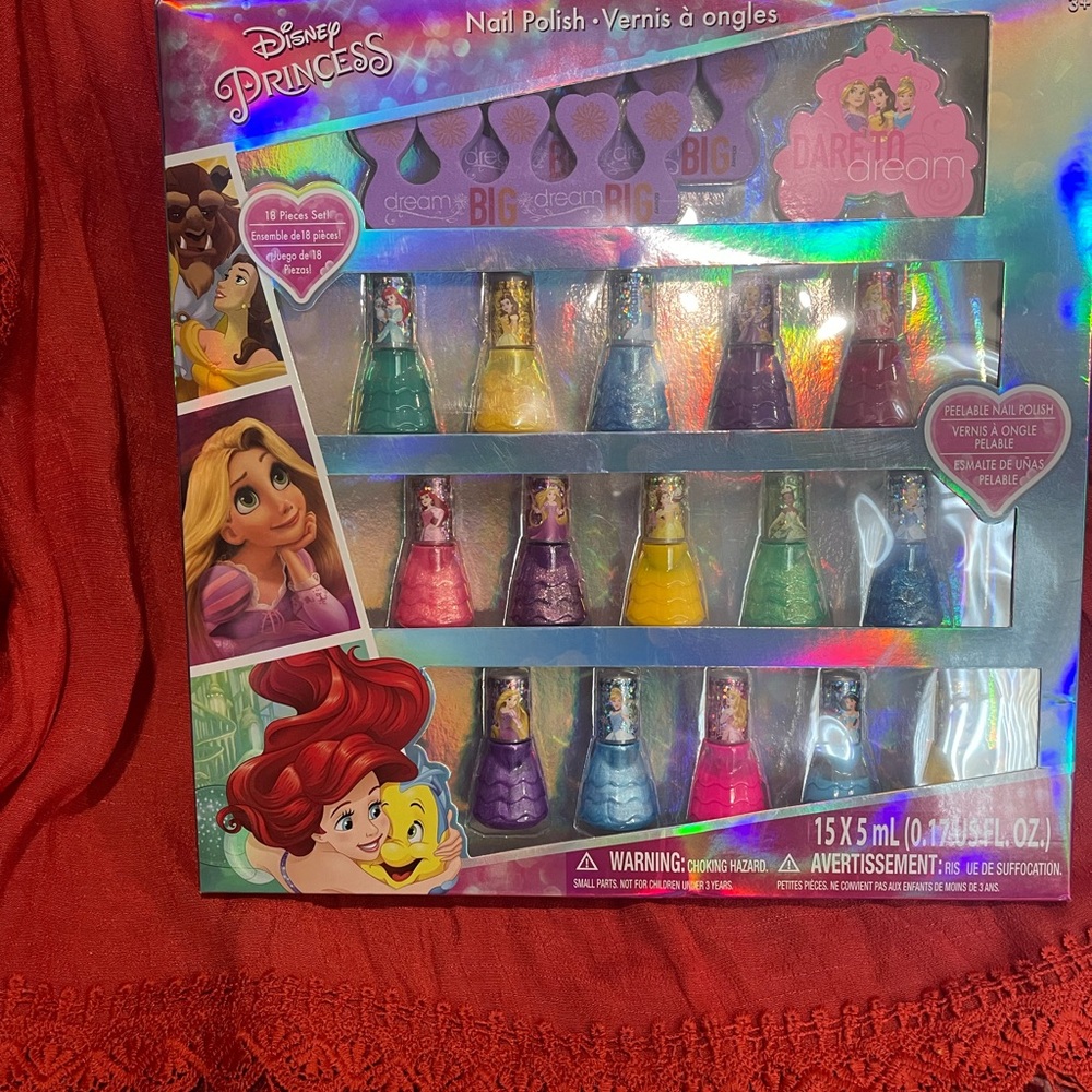 Princess Dream Big Nail Polish Set - Multicolor